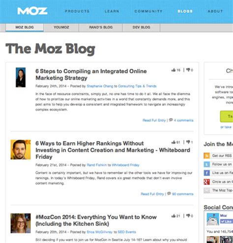 mozblog|Blogging .